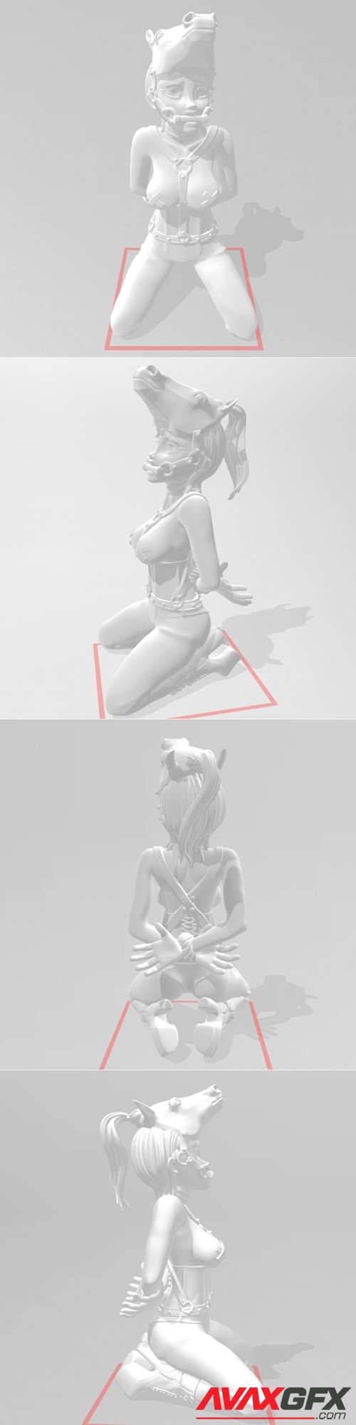 Ponygirl – 3D Printable STL