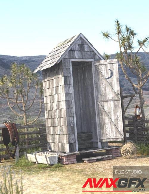 Wild West Outhouse