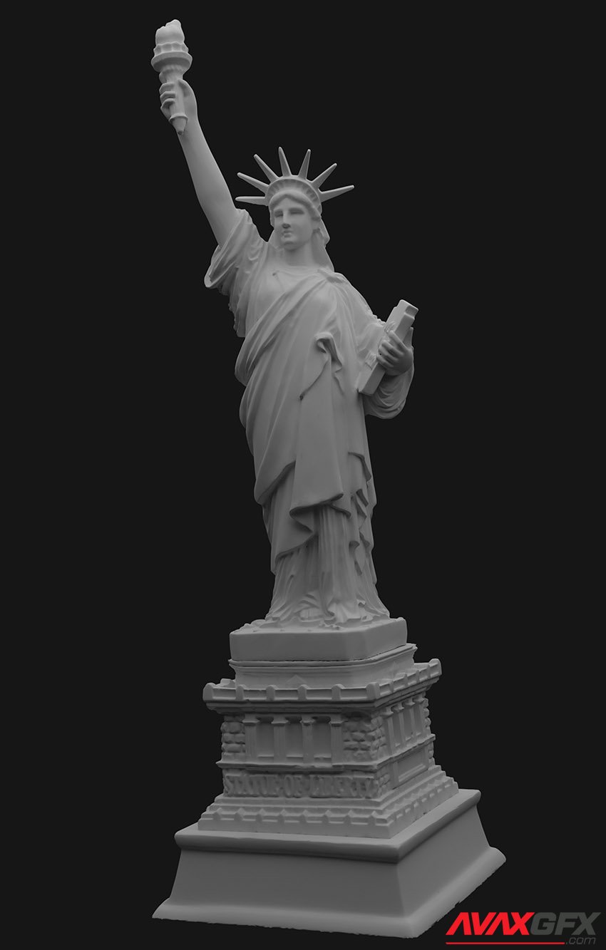 Statue of Liberty 3D Printable STL