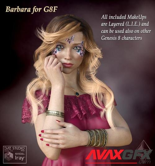 BARBARA for Genesis 8 Female