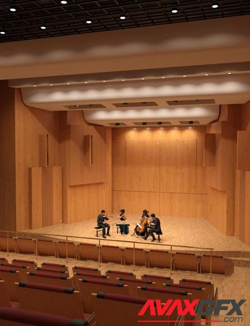 Recital Hall and Auditorium