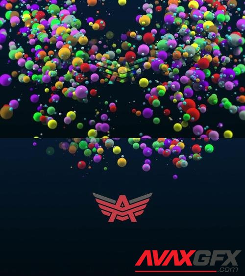 MotionArray – Crazy Bubbles Logo Reveal 1042249