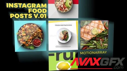 MotionArray – Instagram Food Posts 1011255