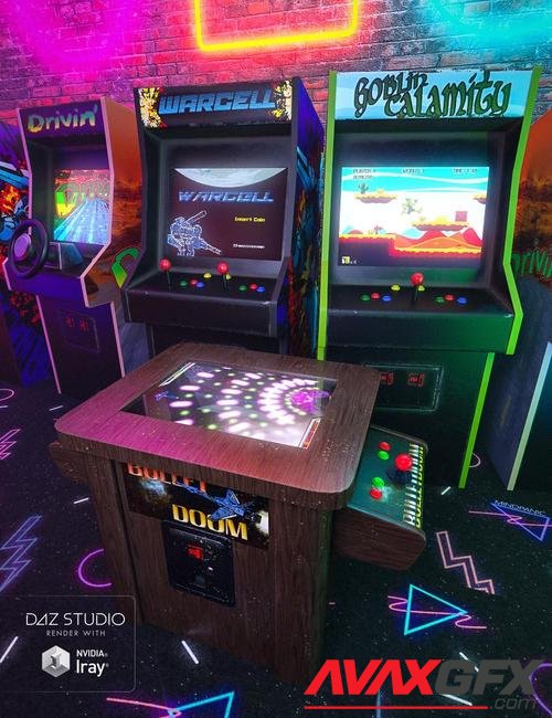 Retro Arcade Cabinets