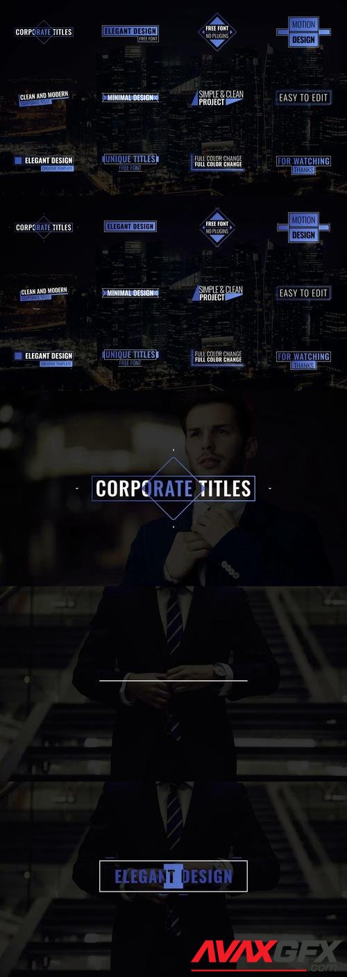 MotionArray – Corporate Titles 977071