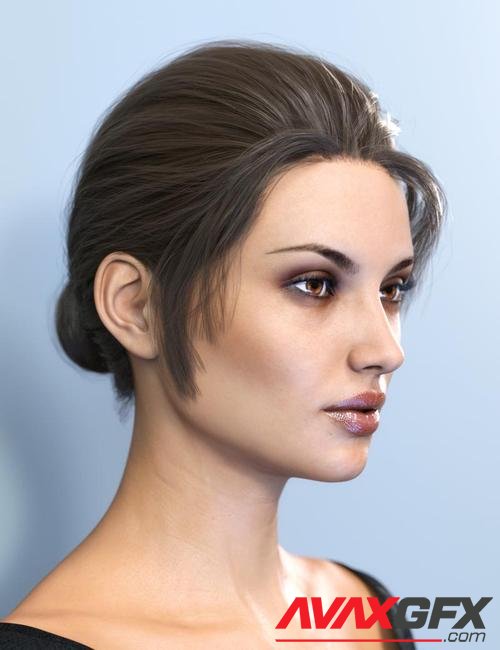 SP Hair 002 for Genesis 3 and 8 Female(s)