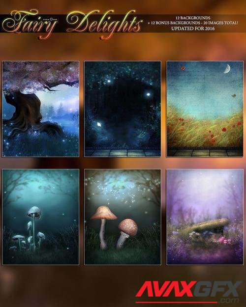 Fairy Delights Backgrounds