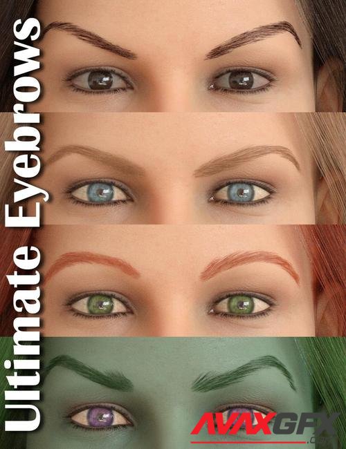 Ultimate Eyebrows for Genesis 8 Female