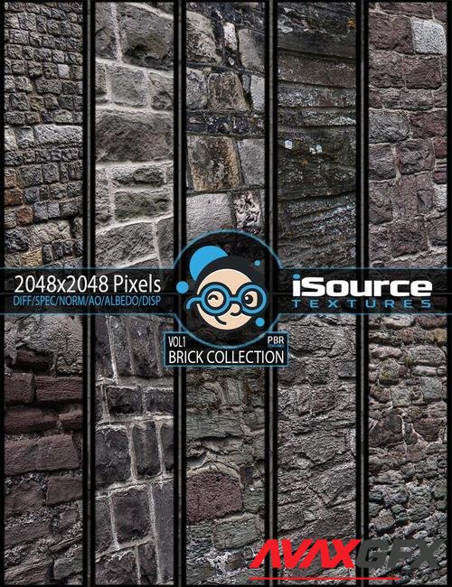 Brick Collection Merchant Resource - Vol1 (PBR Textures)