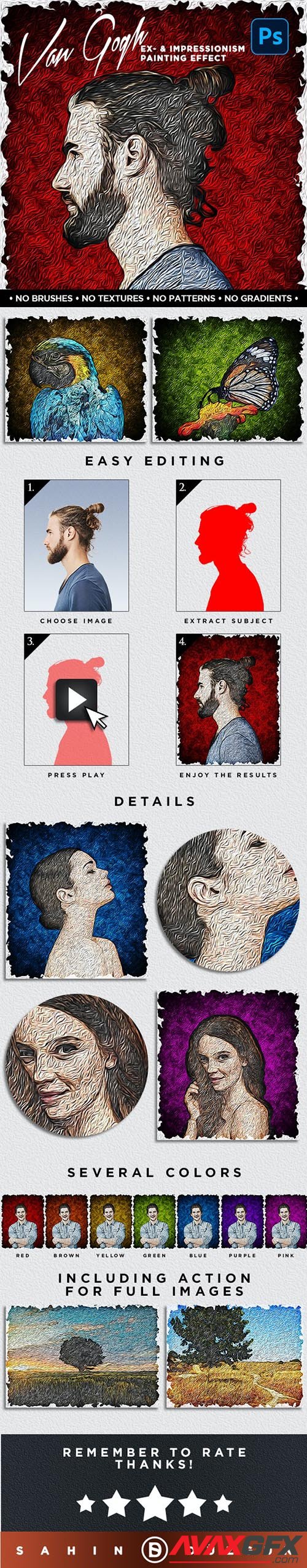 GraphicRiver - Van Gogh - Ex-/Impressionism Art Effect | Action Pack 33266468