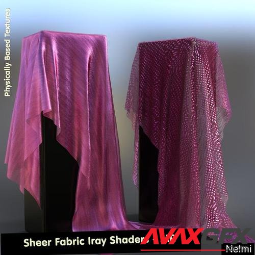Sheer fabric Iray Shaders - Merchant Resource