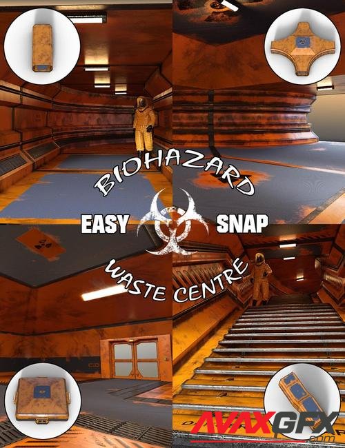 Easy Snap BioHazard Waste Centre