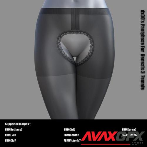 dx30's Pantyhose For Genesis 3 Females