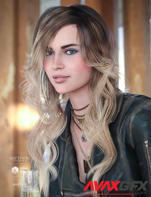 Cafe Curls for Genesis 8 Female(s)