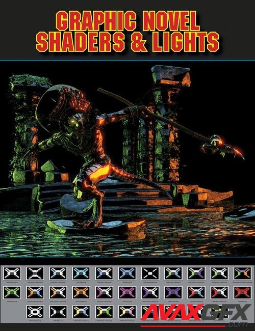 Graphic Novel Shaders and Lights