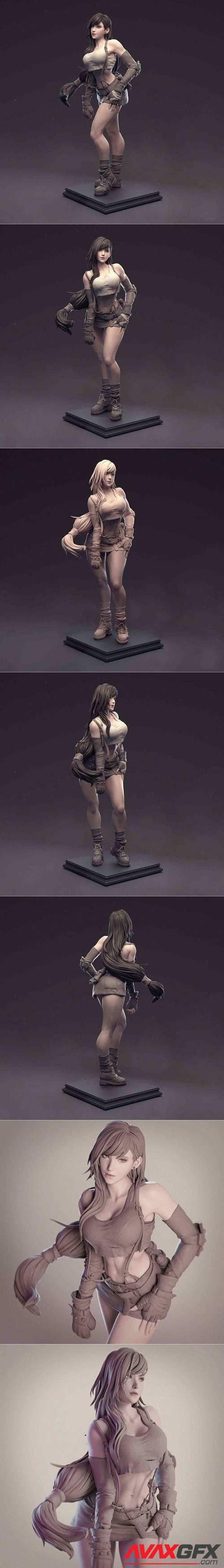 Tiffa - Final Fantasy 7 – 3D Printable STL