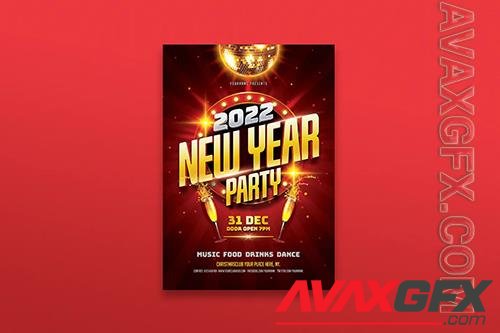 New Year Party Flyer J3CN6KL
