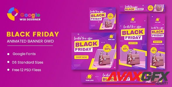 CodeCanyon - Black Friday Sale Product HTML5 Banner Ads GWD v1.0 - 33969156