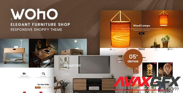 ThemeForest - Woho v1.0.0 - Elegant Furniture Shop For Shopify - 33040189