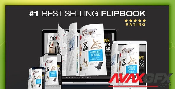 CodeCanyon - Real3D FlipBook v3.25 - WordPress Plugin - 6942587