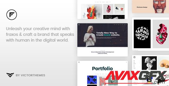 ThemeForest - Fraxos v1.8.1 - Creative Portfolio WordPress Theme - 22255499