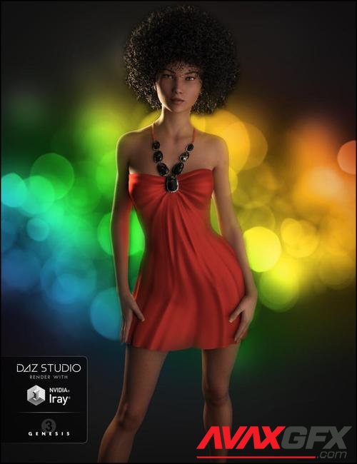 Belleza Dress for Genesis 3 Female(s)