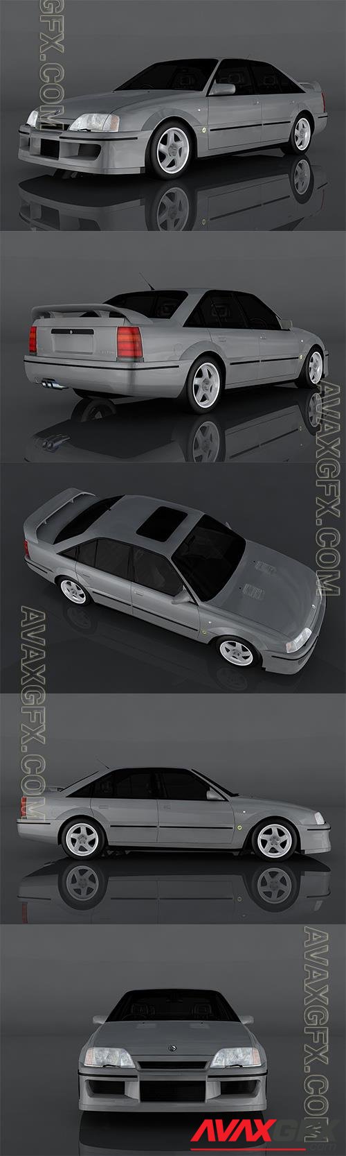 Lotus Carlton 1990 3D Model o93222