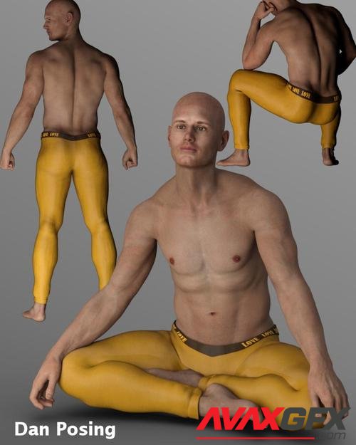 Manly Leggings for Genesis 8 Male