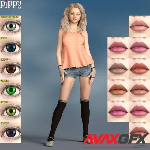 Pippy For Genesis 3 Females