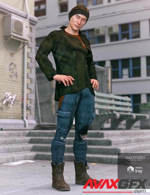 dForce Hot Shot Outfit for Genesis 8 Male(s)