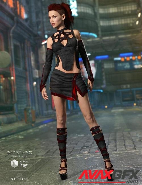 Credence Outfit for Genesis 3 Female(s)