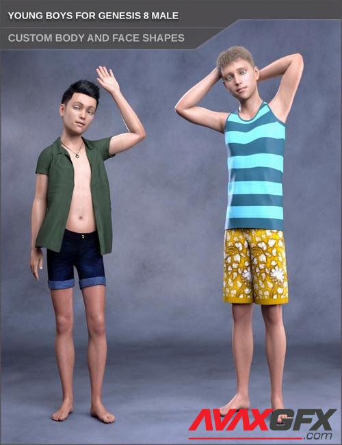 Young Boys for Genesis 8 Male