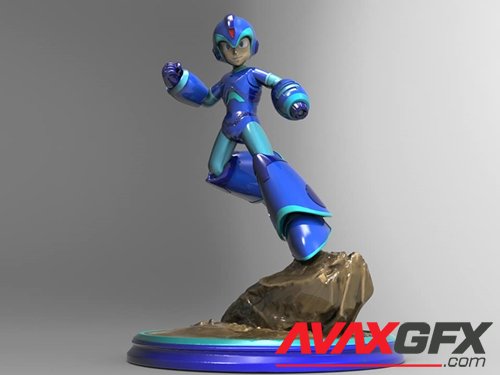 Megaman – 3D Printable STL