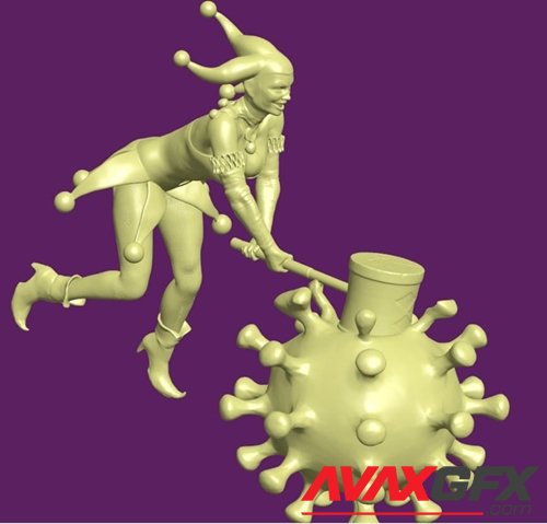 Harley covid19 – 3D Printable STL