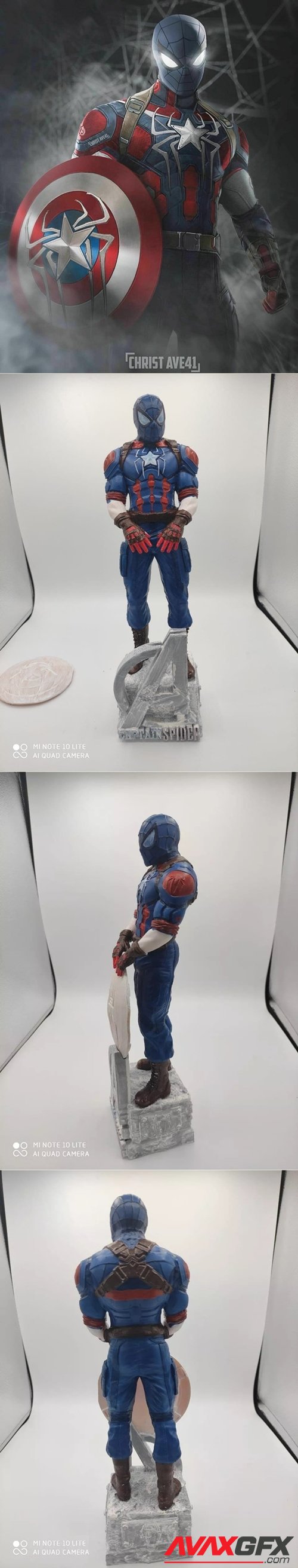 Captain-IronSpider – 3D Printable STL