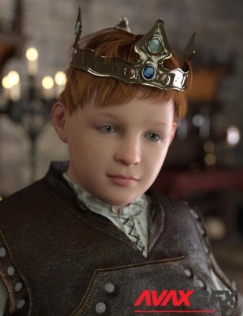 The King’s Son HD for Genesis 8 Male