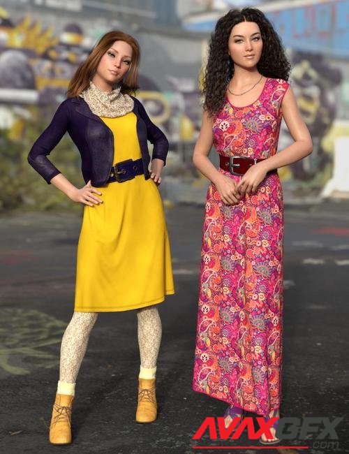 dForce All Seasons Outfit Texture Add-on