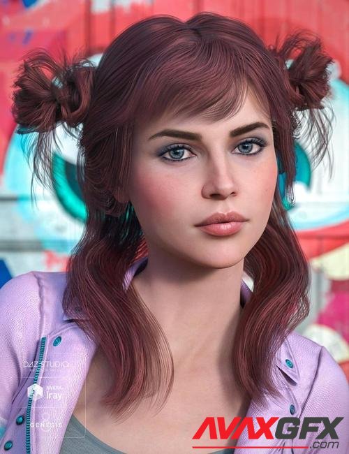 Innocent Hair for Genesis 8 Female(s) Expanded