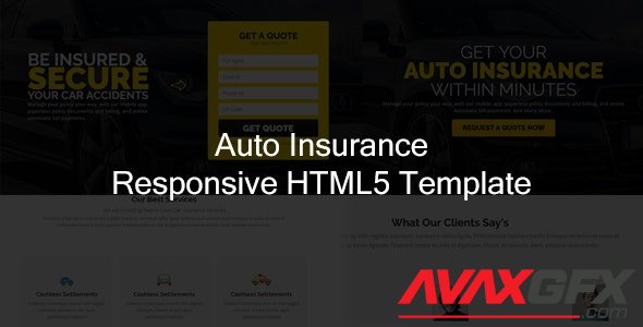 ThemeForest - Jr. Auto v1.0 - Insurance Landing Page - Responsive HTML5 Template (Update: 12 September 19) - 20611271