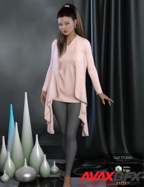 dForce Courtney Outfit for Genesis 8 Female(s)