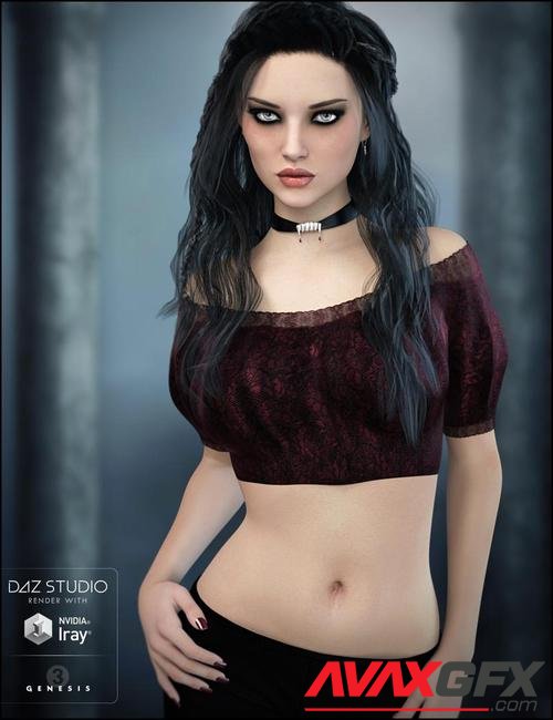 Dahlia for Genesis 3 Female(s)