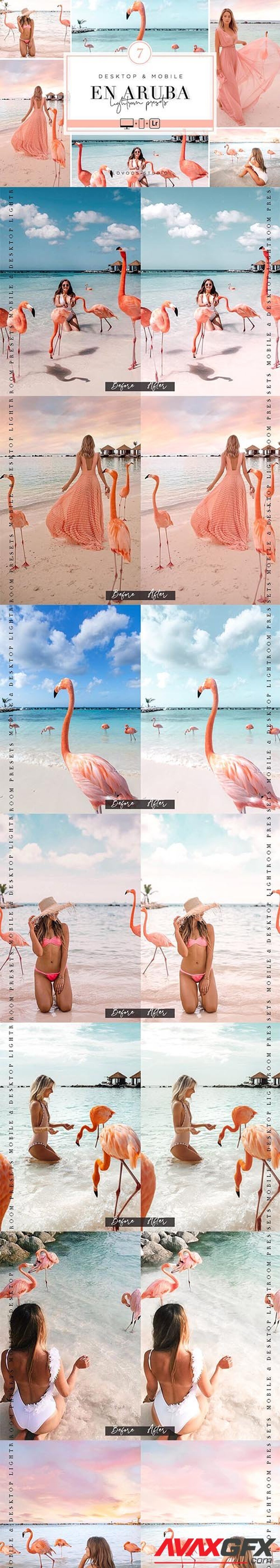 CreativeMarket - EN ARUBA - Lightroom Presets 6451962