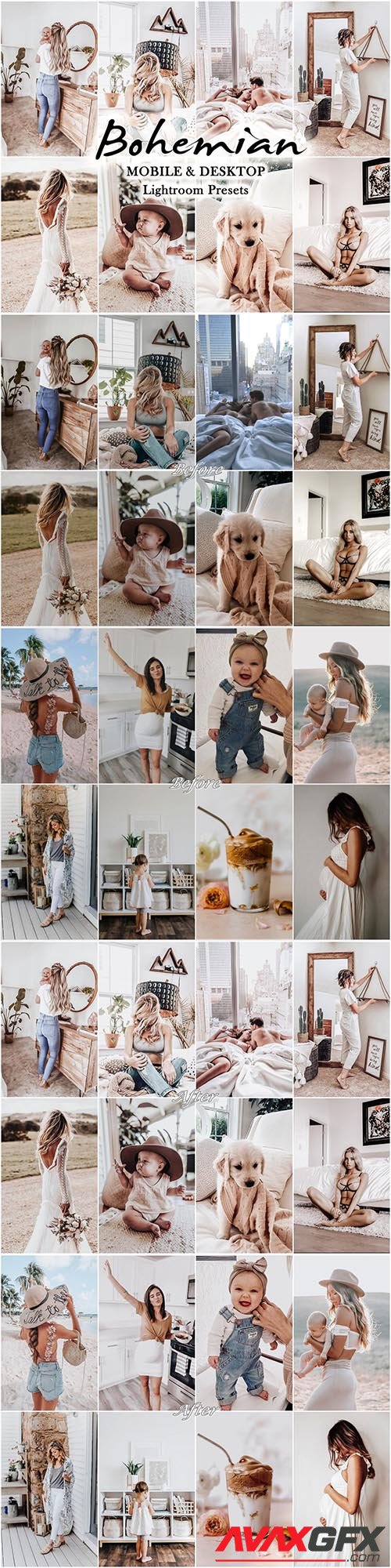 CreativeMarket - 14 BOHEMIAN PRESETS 6470517