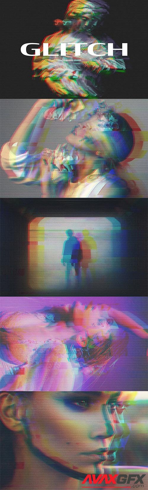 CreativeMarket - Digital Screen Glitch Effect 6469761