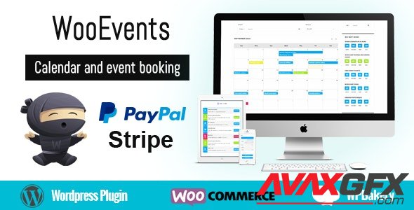 CodeCanyon - WooEvents v3.6.8 - Calendar and Event Booking - 15598178