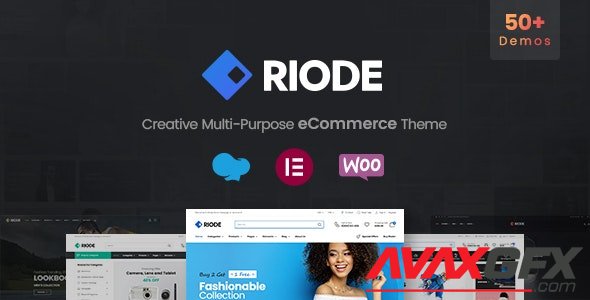 ThemeForest - Riode v1.4.0 - Multi-Purpose WooCommerce Theme - 30616619 - NULLED