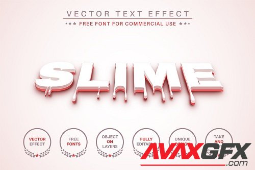 Blood Slime - Editable Text Effect - 6567195