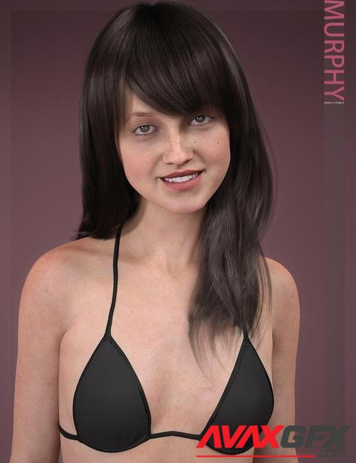 Murphy HD & Signature Smile HD Expression for Genesis 8 Female