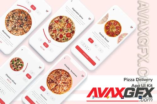 Pizza Delivery App UI Kit 4J6HVY5