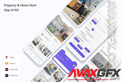 Property & Home Rent App UI Kit ETNY4YX